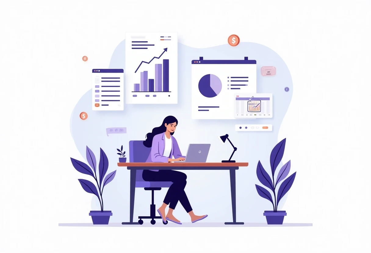Freelancer comparing loan options