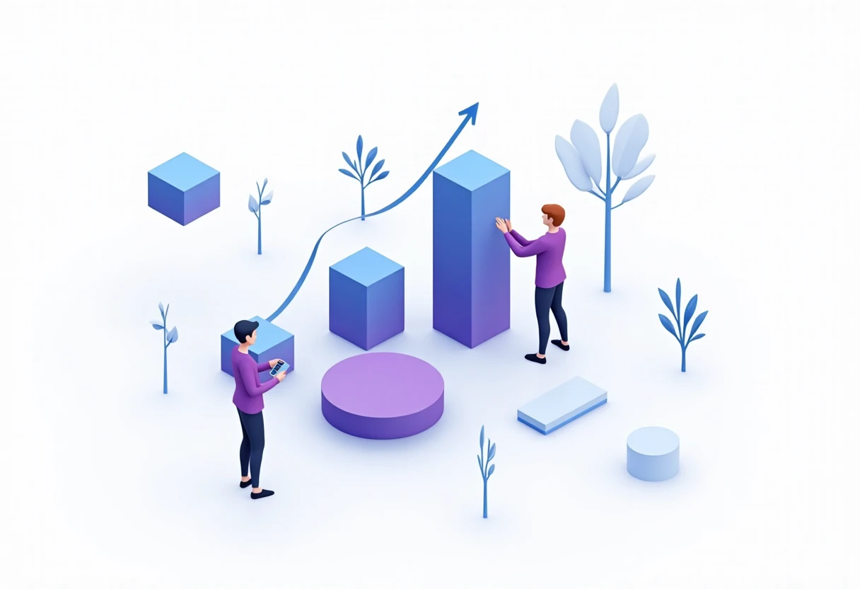 Eco-friendly loan illustration