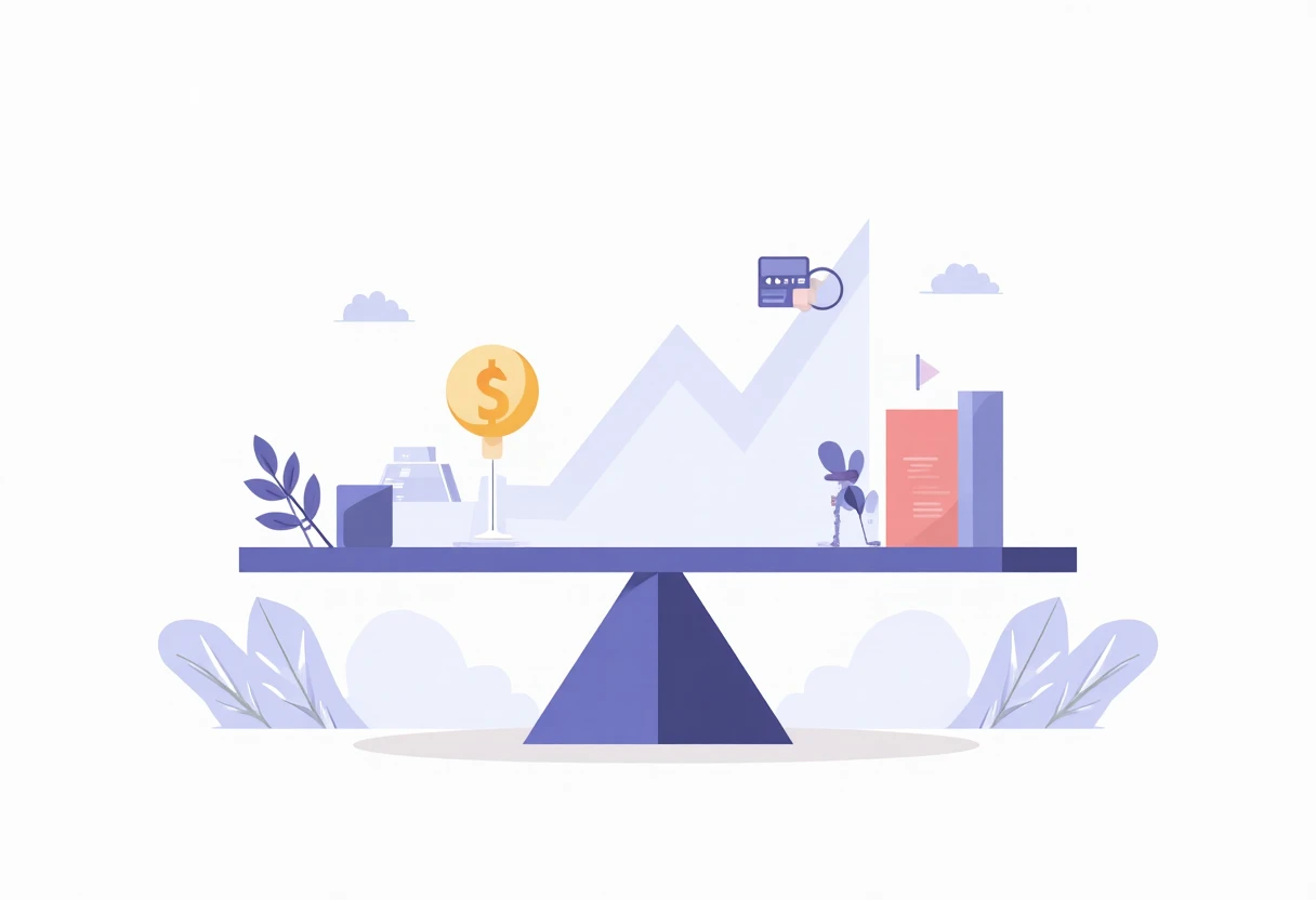 Loan comparison illustration