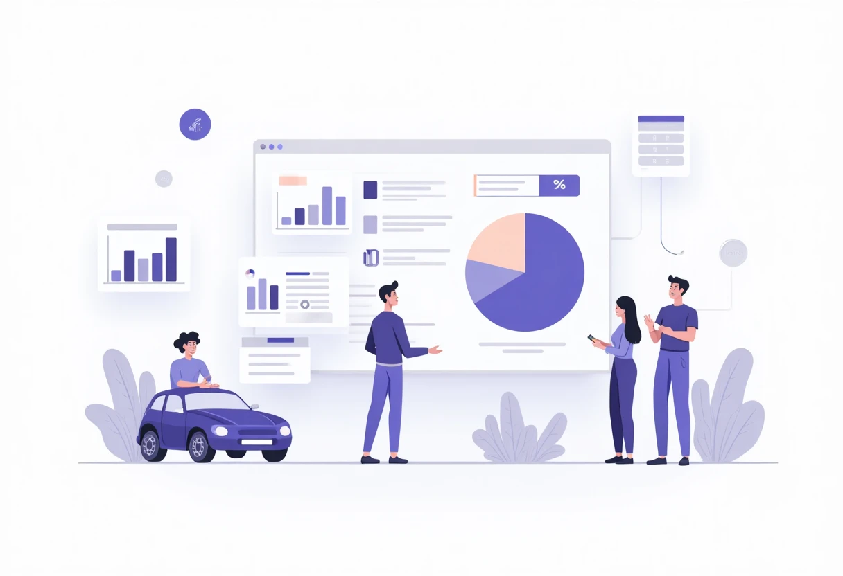 Comparação de financiamentos de veículos
