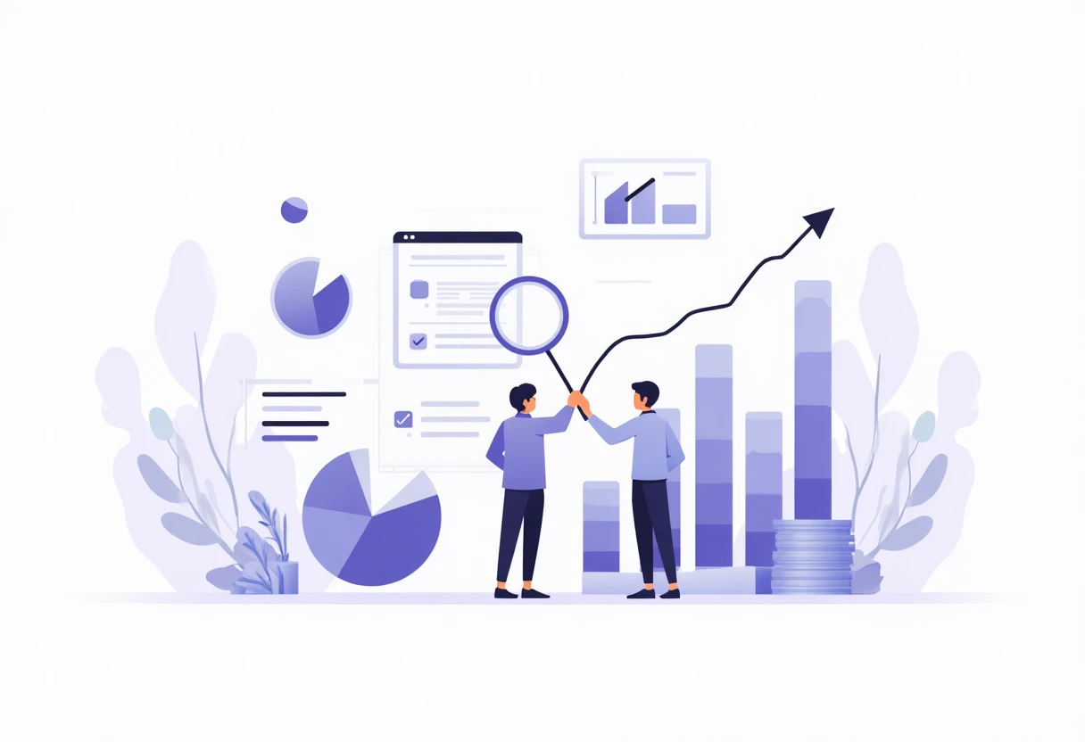 Rate comparison chart illustration