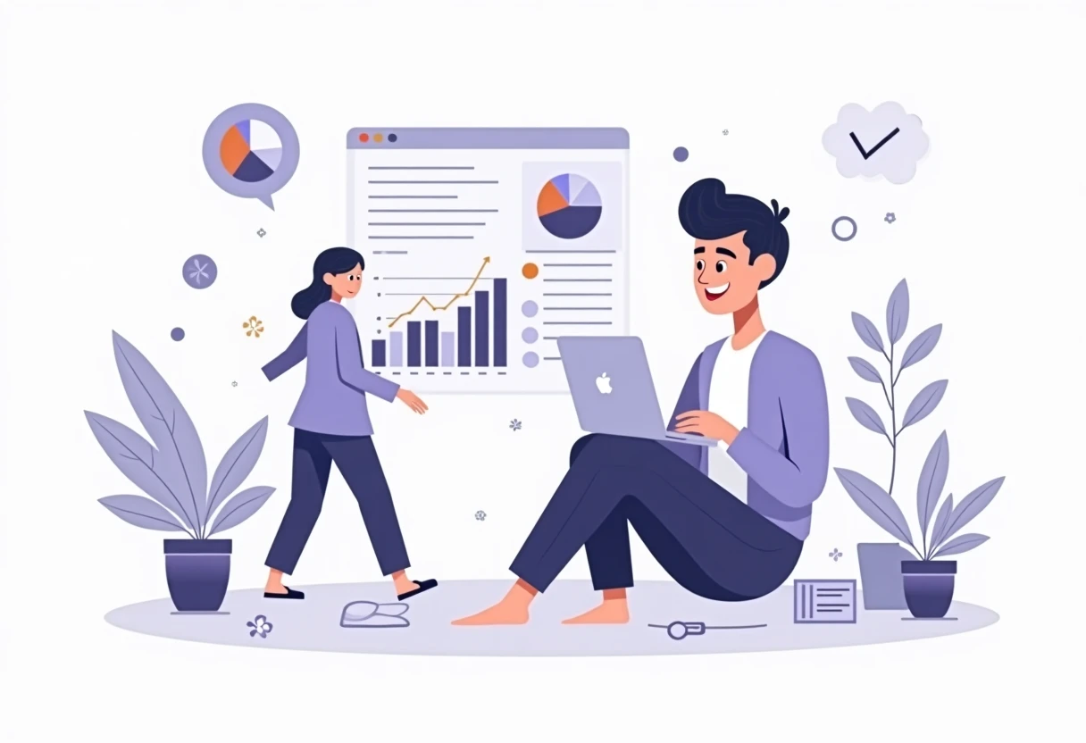 Freelancer comparing loan options